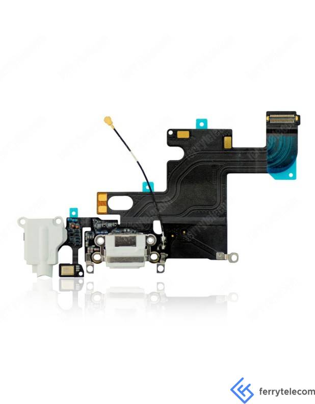 Charging Port Flex Cable Compatible For iPhone 6 (Premium) (Space Grey