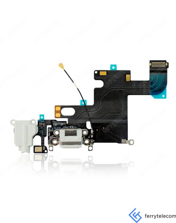 Charging Port Flex Cable Compatible For iPhone 6 (Aftermarket Quality) (Space Grey)