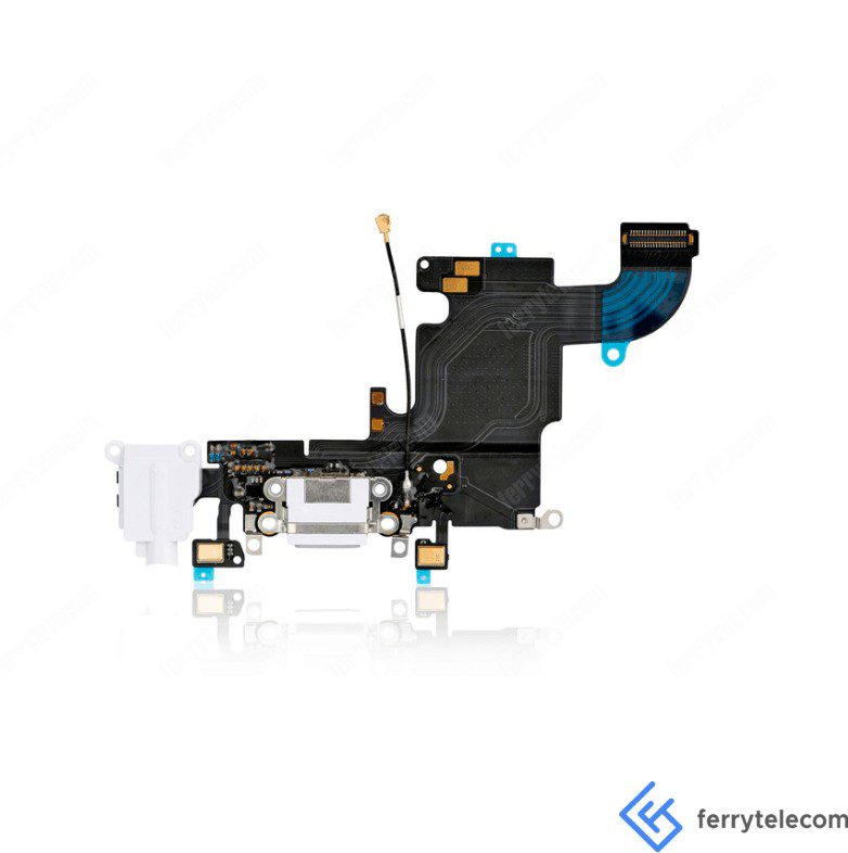 Charging Port Flex Cable Compatible For iPhone 6S (Premium) (Gold / Rose Gold)