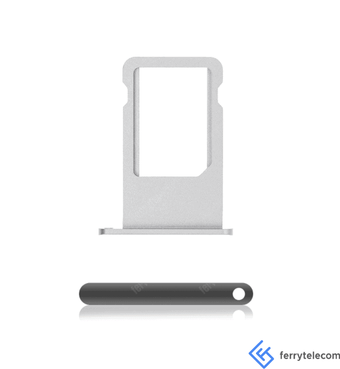 SIM Tray Compatible For iPhone 6S Plus (Space Grey)
