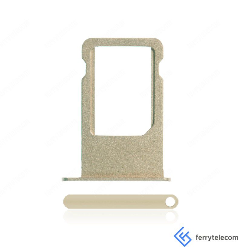 SIM Tray Compatible For iPhone 6S Plus (Gold)