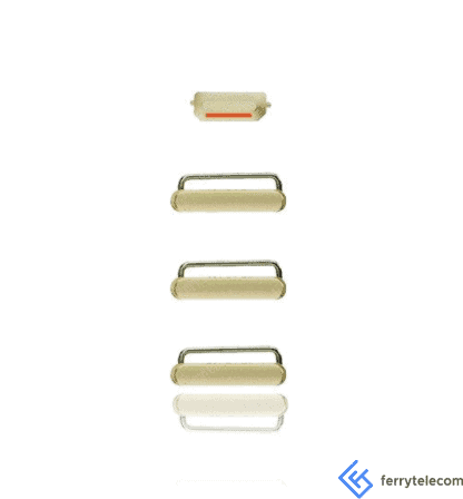Hard Buttons (Power/Volume/Switch) Compatible For iPhone 6S Plus (Gold)