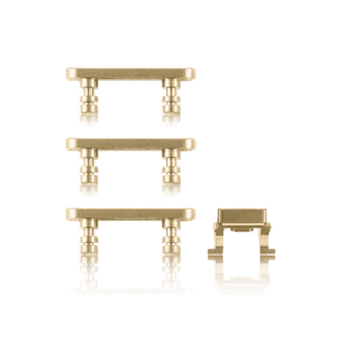 Hard Buttons (Power/Volume/Switch) Compatible For iPhone 7 Plus (Gold)