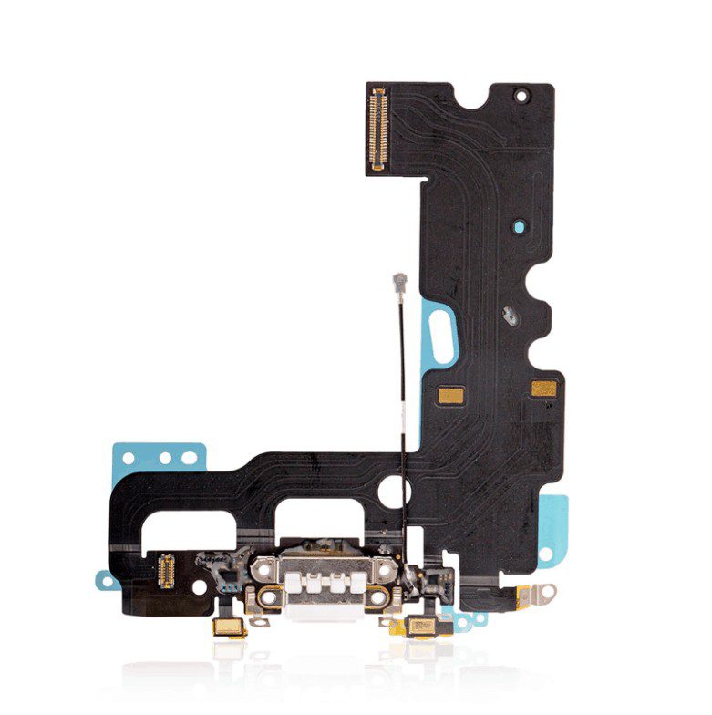 Charging Port Flex Cable Premium For iPhone 7 Plus (Silver)