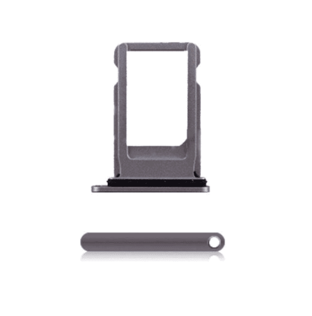 SIM Tray Compatible For iPhone 8 Plus (Space Grey)