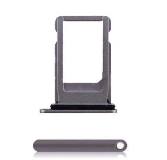 SIM Tray Compatible For iPhone 8 / Se (2020/2022) (Space Grey)