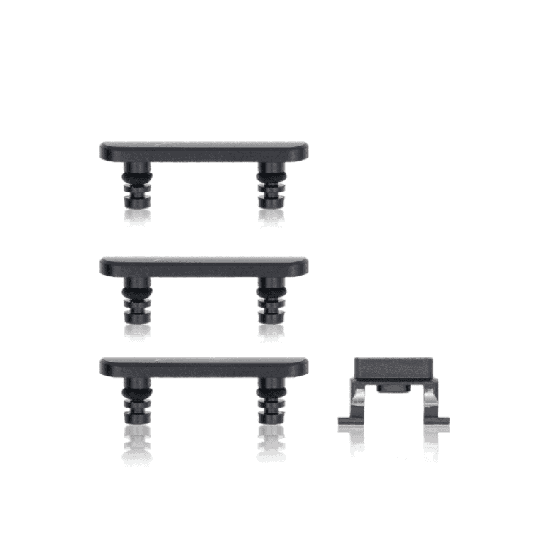 Hard Buttons (Power/Volume/Switch) Compatible For iPhone 8 (Space Grey)