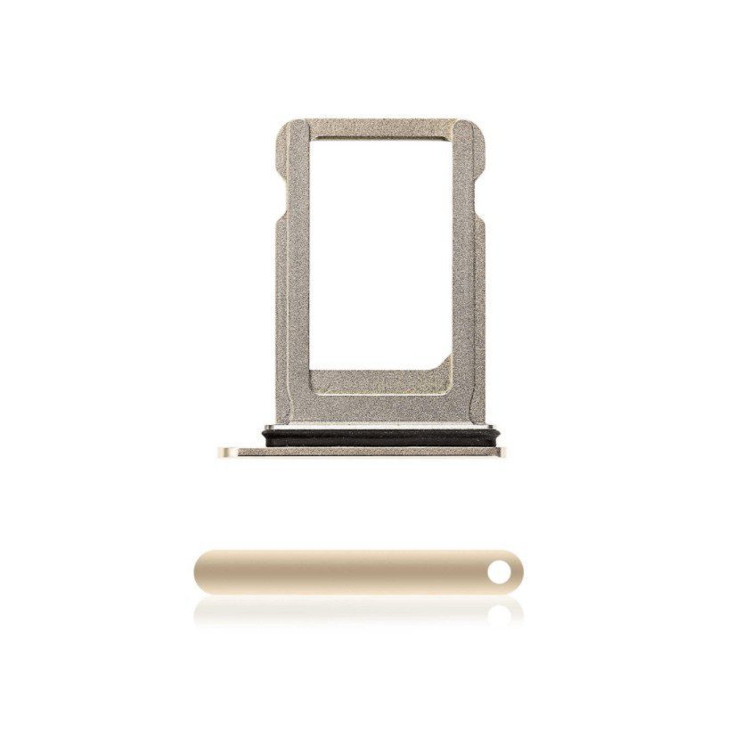 SIM Card Tray Compatible For iPhone XS (Gold)