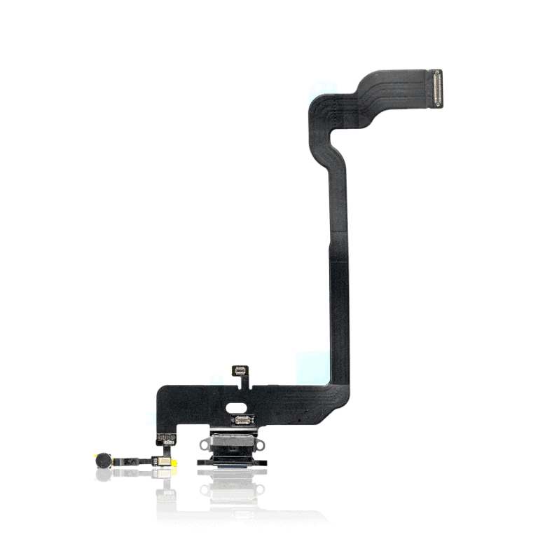Charging Port Flex Cable Compatible For iPhone XS (Aftermarket Quality) (Space Grey)