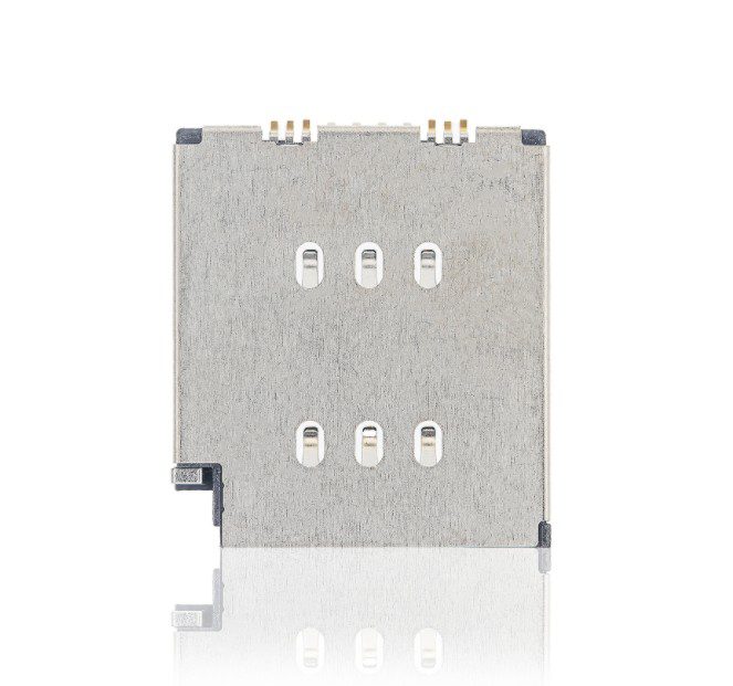 Dual SIM Card Reader Compatible For iPhone XS Max