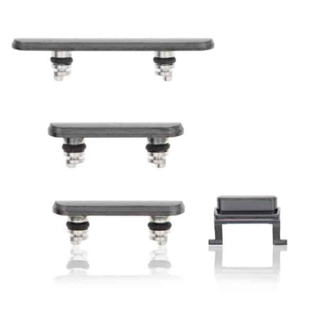 Hard Buttons (Power/Volume/Switch) Compatible For iPhone XS Max (Space Grey)