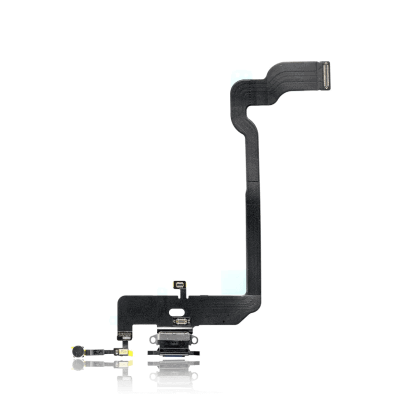 Charging Port Flex Cable Compatible For iPhone XS Max (Premium) (Space Grey)
