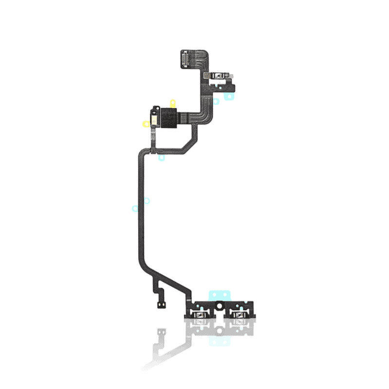 Power / Volume Flex Cable With MICrophone Compatible For iPhone XR