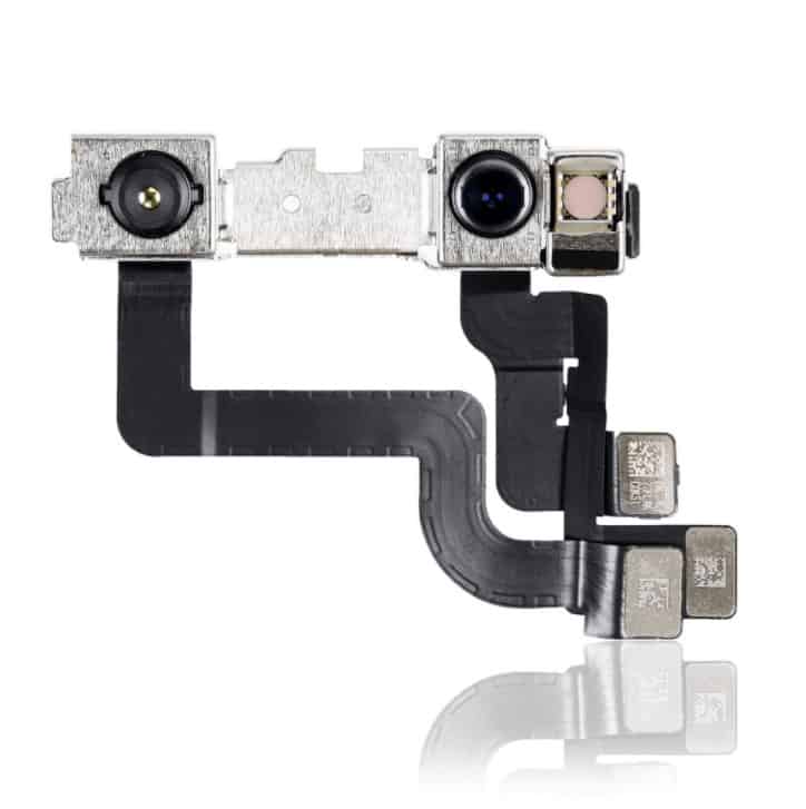 Front Camera Module With Flex Cable Compatible For iPhone XR (Warning: Soldering Required For Face Id Functionality)