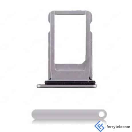 SIM Tray Compatible For iPhone 8 / Se (2020/2022) (Silver)