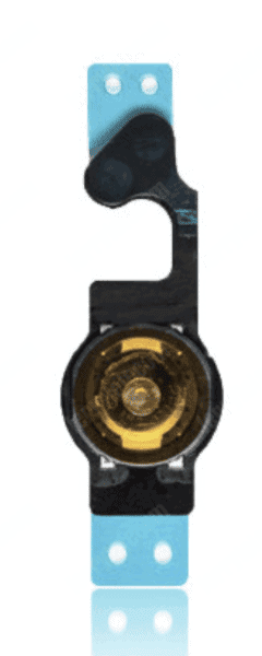 Home Button With Flex Cable Compatible For iPhone 5 (White)