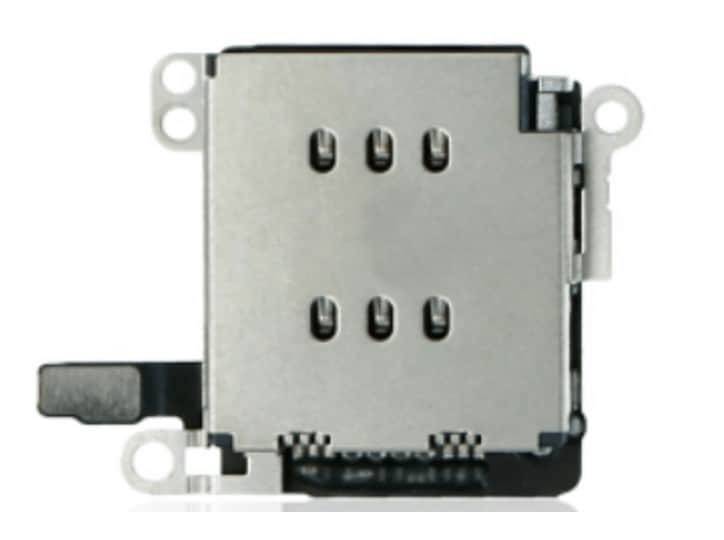 Single SIM Card Reader Flex Cable Compatible For iPhone XR