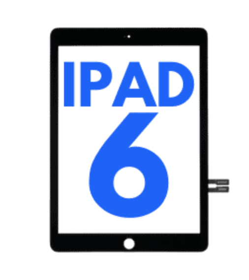 Digitizer For iPad 6 (2018) (Black) (Pulled)