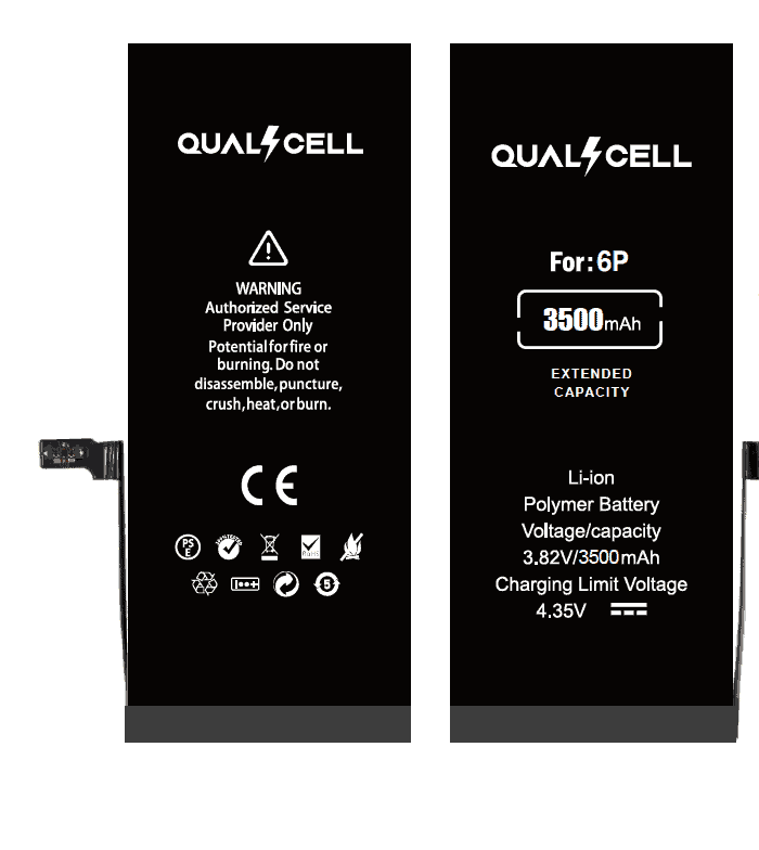 Extended Capacity Replacement Battery Compatible For iPhone 6 Plus (3500 mAh)