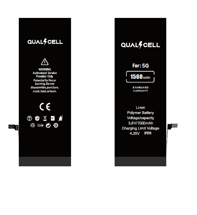Replacement Battery Compatible For iPhone 5 (1560 mAh)