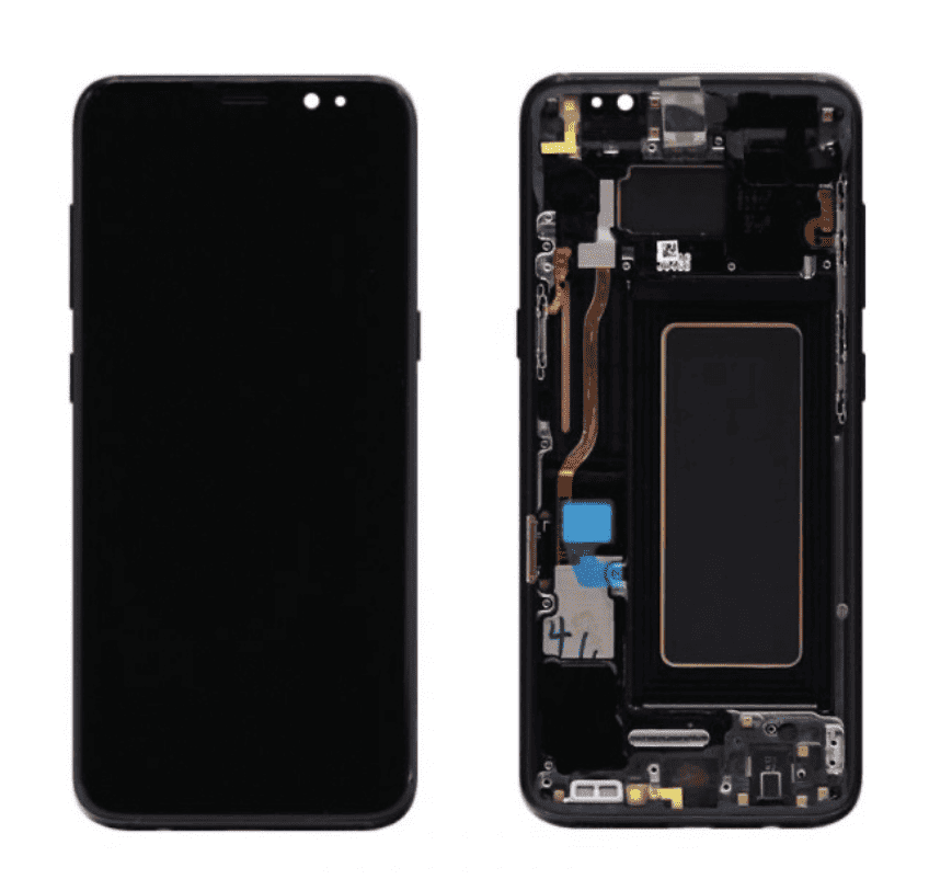 Galaxy S8 Black OLED Touchscreen - SM-G950 / GH97-20457A / GH97-20473A (Service Pack)