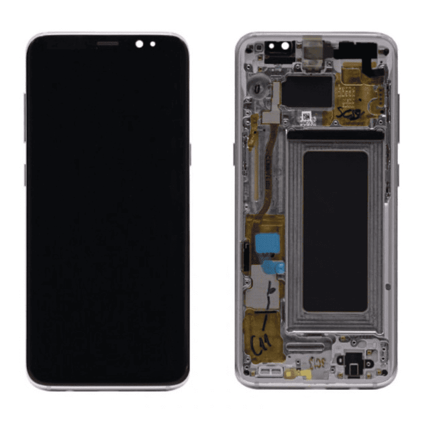 Galaxy S8 Silver OLED Touchscreen - SM-G950 / GH97-20457B / GH97-20473B (Service Pack)