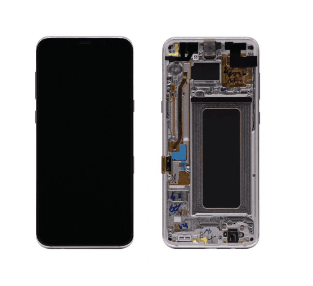 Galaxy S8 Plus Silver OLED Touchscreen - SM-G955 / GH97-20470B / GH97-20564B (Service Pack)