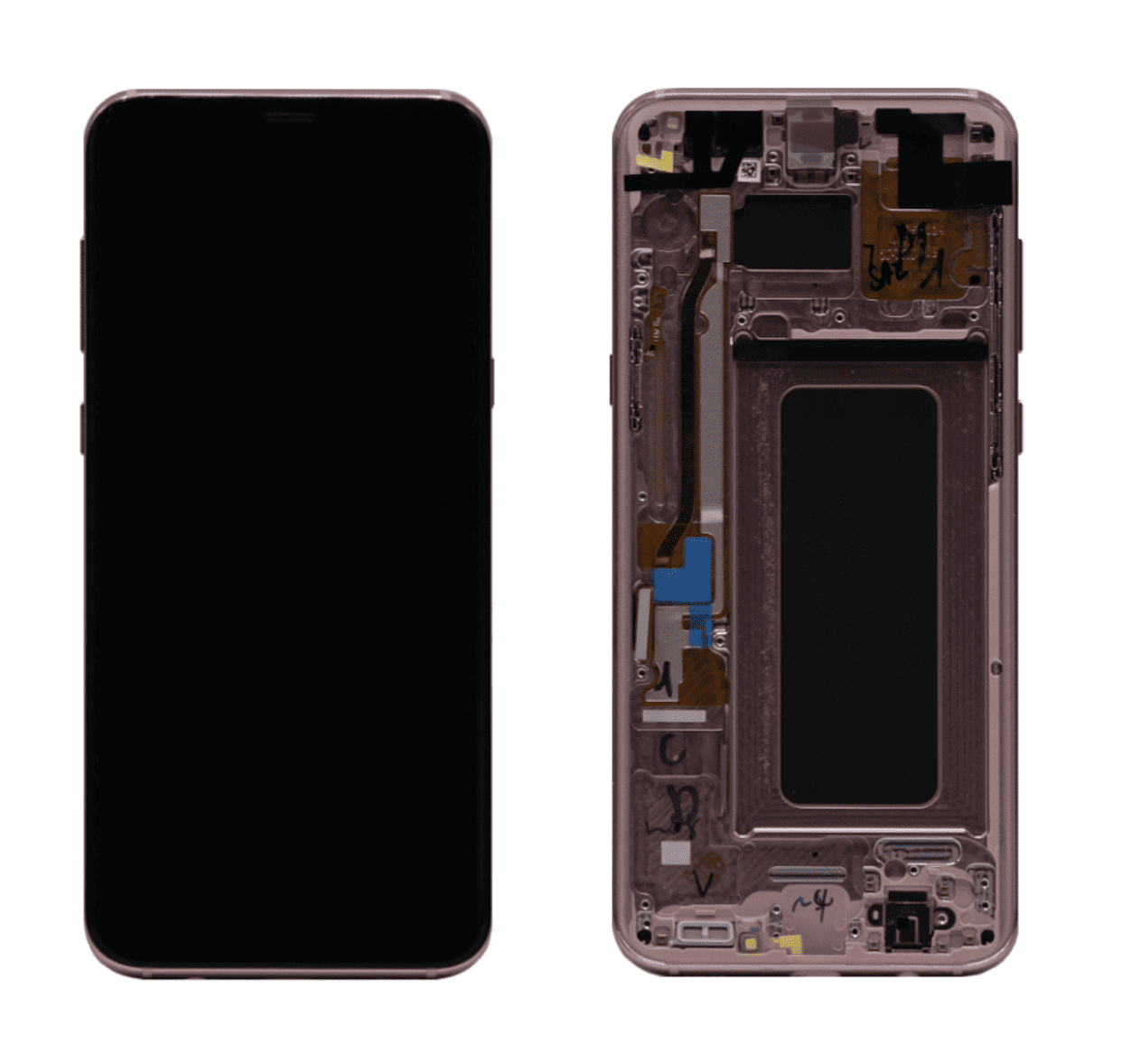 Galaxy S8 Plus Pink OLED Touchscreen - SM-G955 / GH97-20470E / GH97-20564E (Service Pack)