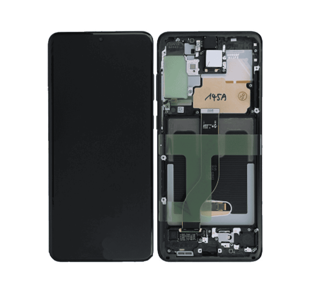 Galaxy S20 Plus / Galaxy S20 Plus 5G Cosmic Black OLED Touchscreen - SM-G985F / GH82-22134A / GH82-22145A / GH82-31441A / GH82-31442A (Service Pack)