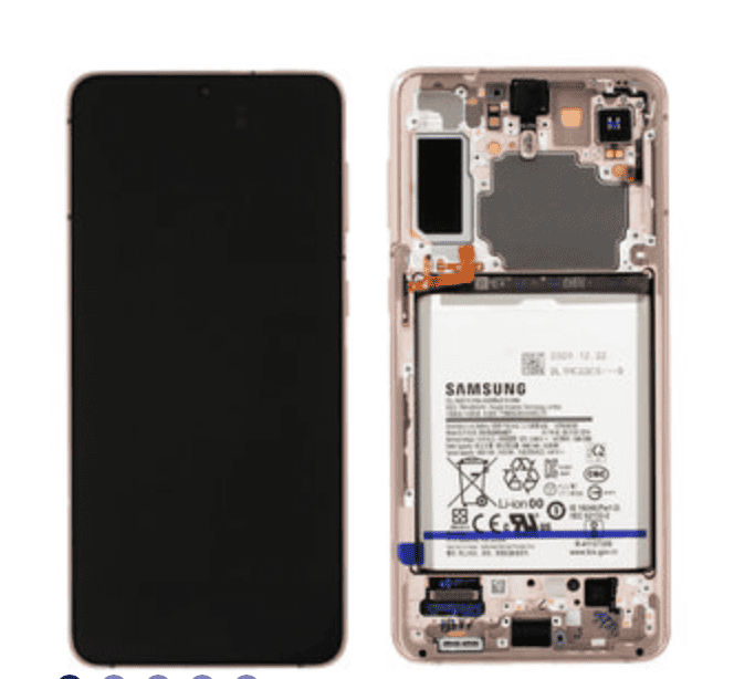 Galaxy S21 Phantom Pink OLED (including Battery) Touchscreen - SM-G991B / GH82-24716D / GH82-24718D (Service Pack)