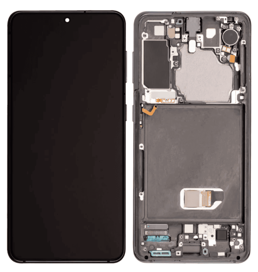 Galaxy S21 Phantom Grey OLED Touchscreen - SM-G991B / GH82-24544A (Service Pack)