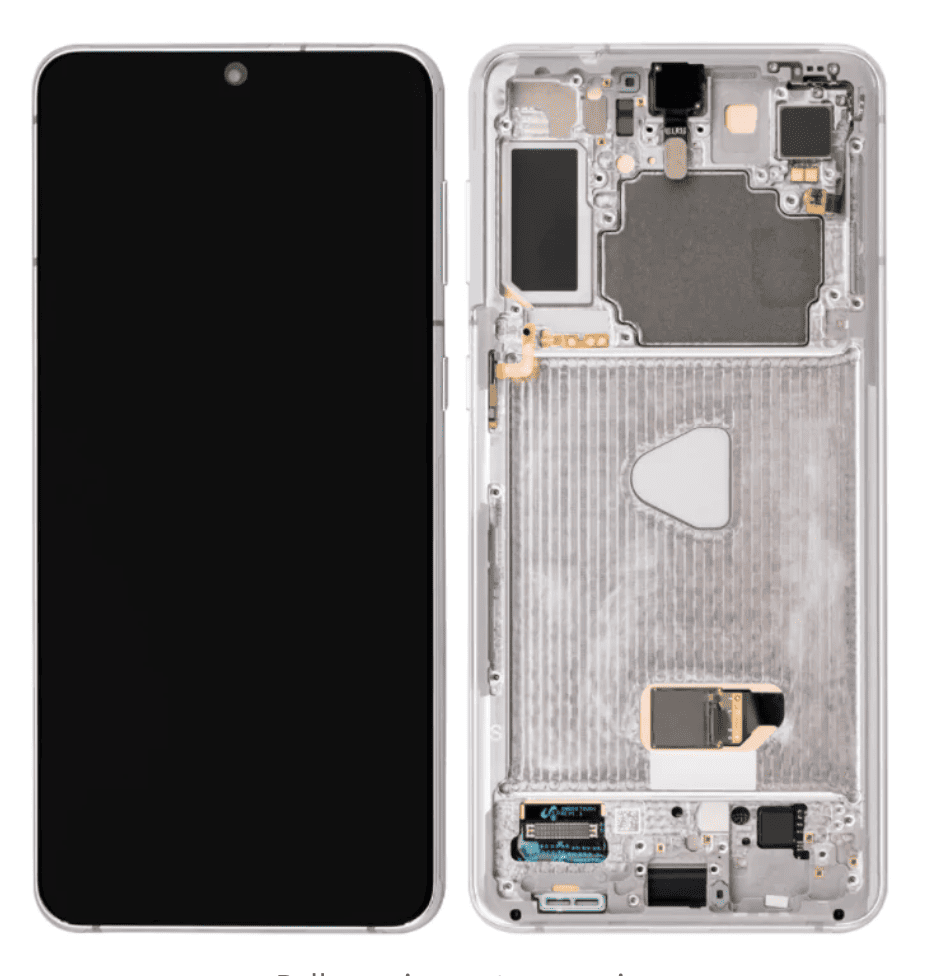 Galaxy S21 Plus Phantom Silver OLED Touchscreen - SM-G996B / GH82-24553C / GH82-24554C (Service Pack)