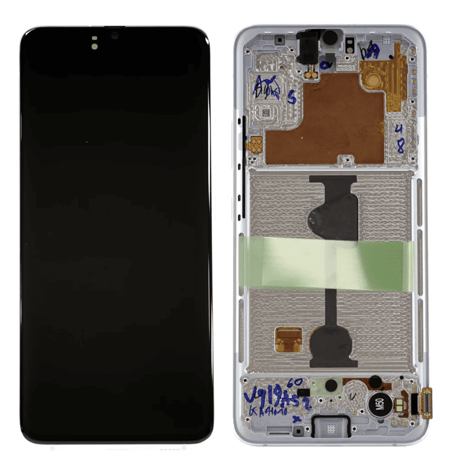 Galaxy A90 White OLED Touchscreen - SM-A908B / GH82-21092B (Service Pack)