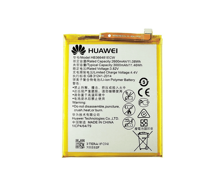 Battery for Huawei P8 Lite (2017), P9, P9 Lite, P10 Lite, P20 lite, Honor 8