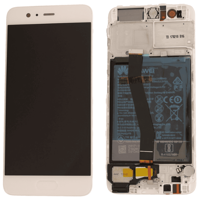 LCD Touchscreen – Gold, Huawei P10 / 02351DJF (Service Pack)
