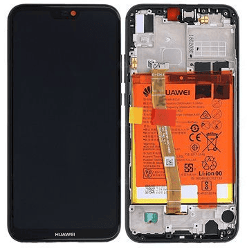 LCD Touchscreen – Black, Huawei P20 Lite / 02351VPR (Refurbished)