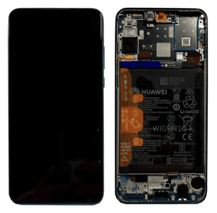 LCD Touchscreen – Black, Huawei P30 Lite / 02352RPW (Service Pack)