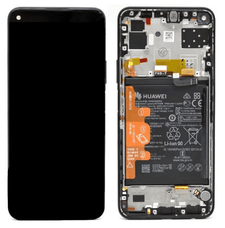 LCD Touchscreen – Black, Huawei P40 Lite 5G / 02353SUN (Refurbished)