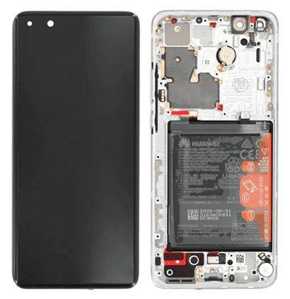 LCD Touchscreen – White, Huawei P40 Pro Plus / 02353RBJ (Refurbished)