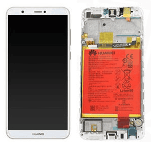 LCD Touchscreen – White, Huawei P Smart / 02351SVE (Service Pack)