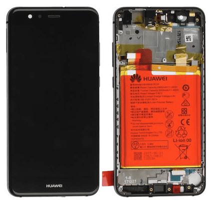 LCD Touchscreen – Black, Huawei P10 Lite / 02351FSE (Refurbished)