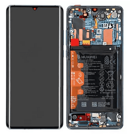 LCD Touchscreen - Blue, Huawei P30 Pro / 02352PGE (Service Pack)