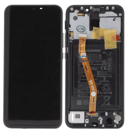 LCD Touchscreen – Black, Huawei Mate 20 Lite / 02352DKK (Service Pack)