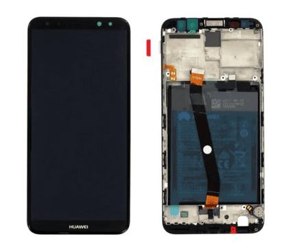LCD Touchscreen – Black, Huawei Mate 10 Lite / 02351QCY (Refurbished)