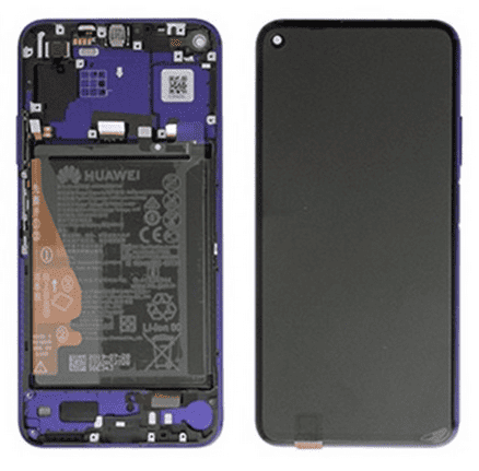 LCD Touchscreen – Purple, Huawei Nova 5T / 02353EBH (Service Pack)