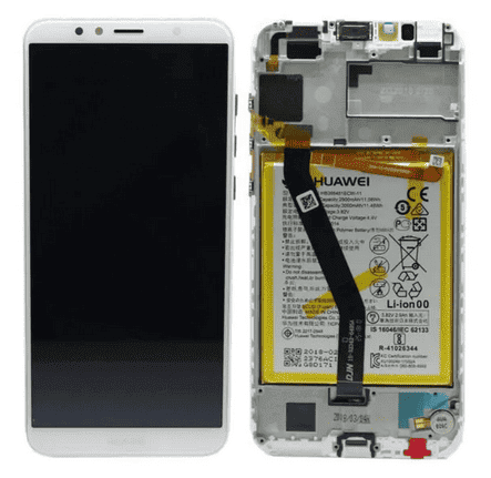 LCD Touchscreen – White, Huawei Y6 2018 / 02351WLK (Refurbished)