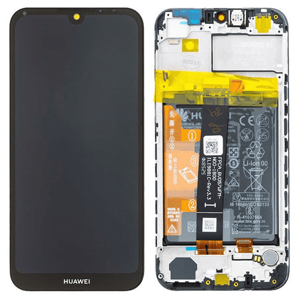 LCD Touchscreen – Black, Huawei Y5 2019 / 02352QNW (Refurbished)