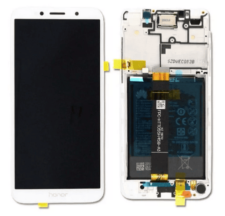 LCD Touchscreen – White, Huawei Y5 2018 / 02351XHT (Service Pack)