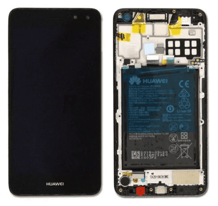 LCD Touchscreen – Black, Huawei Y5 2017 / 02351DMD ((Service Pack)