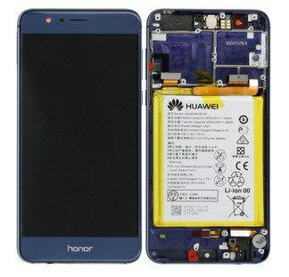 LCD Touchscreen – Blue, Huawei Honor 8 / 02350USN (Service Pack)